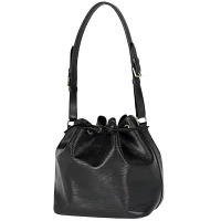 Louis Vuitton Hobo Noe Bag Drawstring Epi Leather Noir Black
